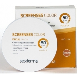 Screenses Солнцезащитное тональное средство Brown SPF-50 10 гр